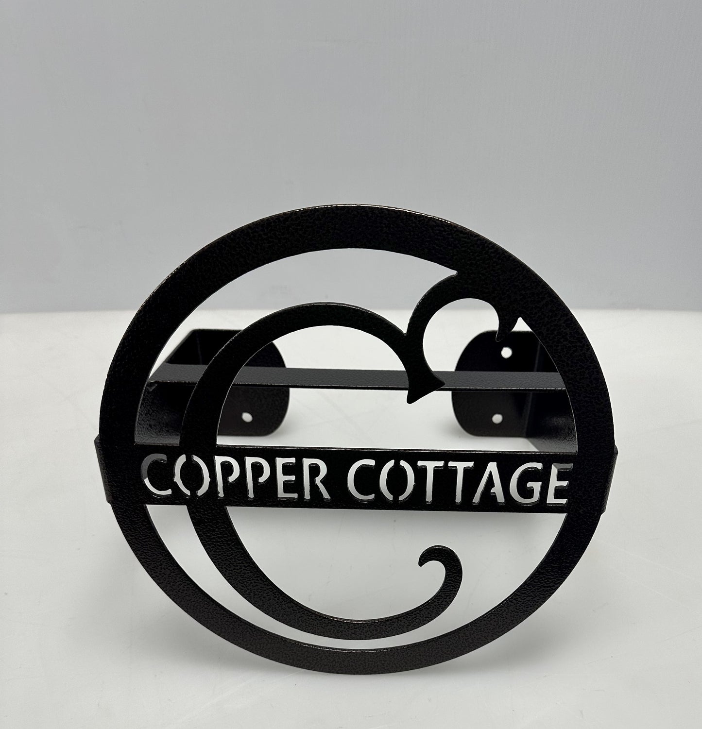 Custom Water Hose Holder-Choose Your Initial/Text/Color- Wall or Post Mount
