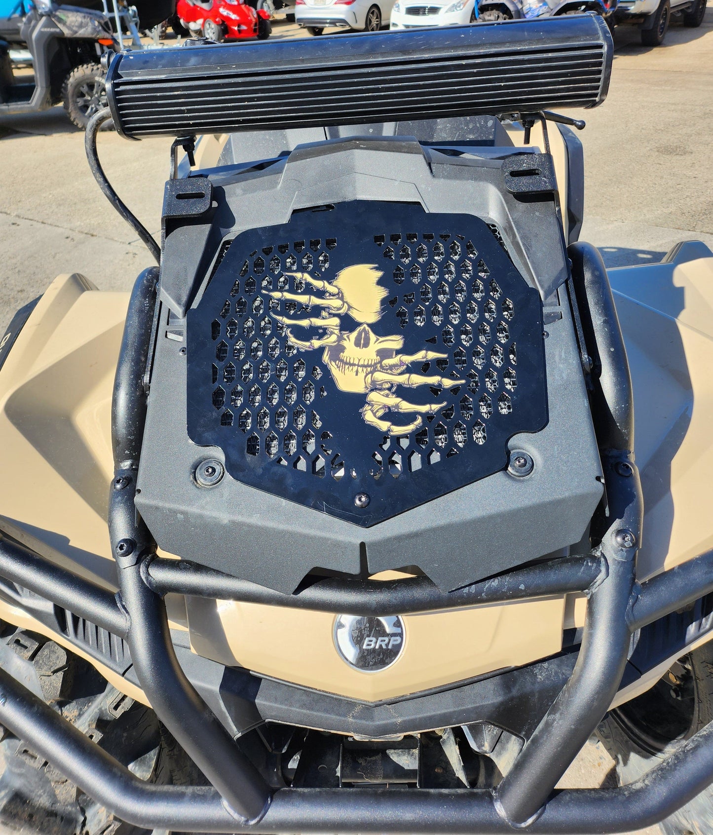 CREATE YOUR OWN CUSTOM- Cover for Radiator fits Can Am Outlander Max XMR 450 570 650 850 1000