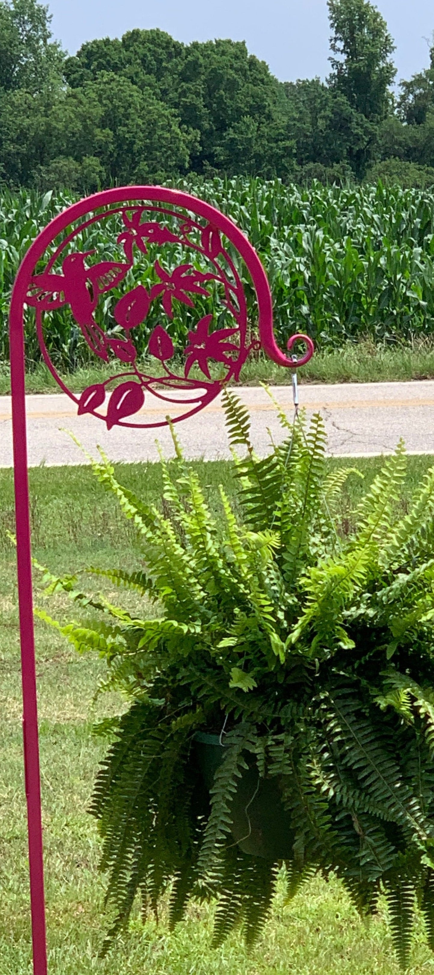 Hummingbird Shepherd Hook