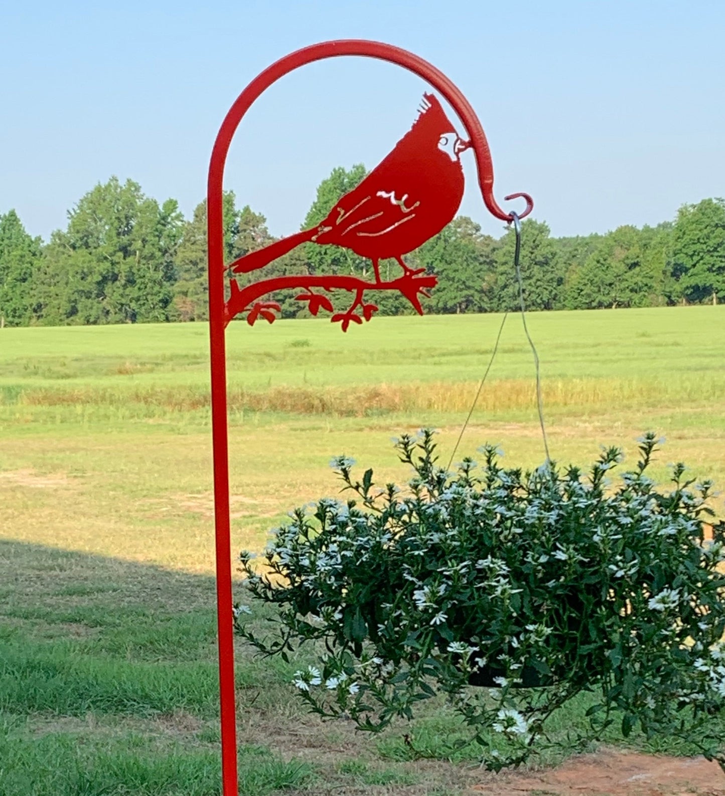 Red Bird/Cardinal Shepherd Hook
