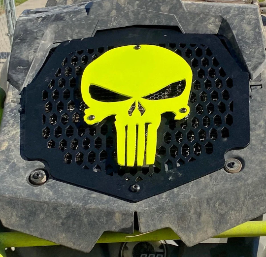 Create your custom all metal-2 Layer- Cover for Radiator on Can Am Outlander Max XMR 450 570 650 850 1000- Choose Your Colors